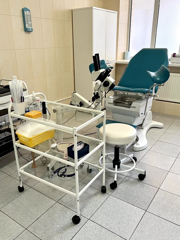 Фото гинекологического оборудования для кольпоскопии